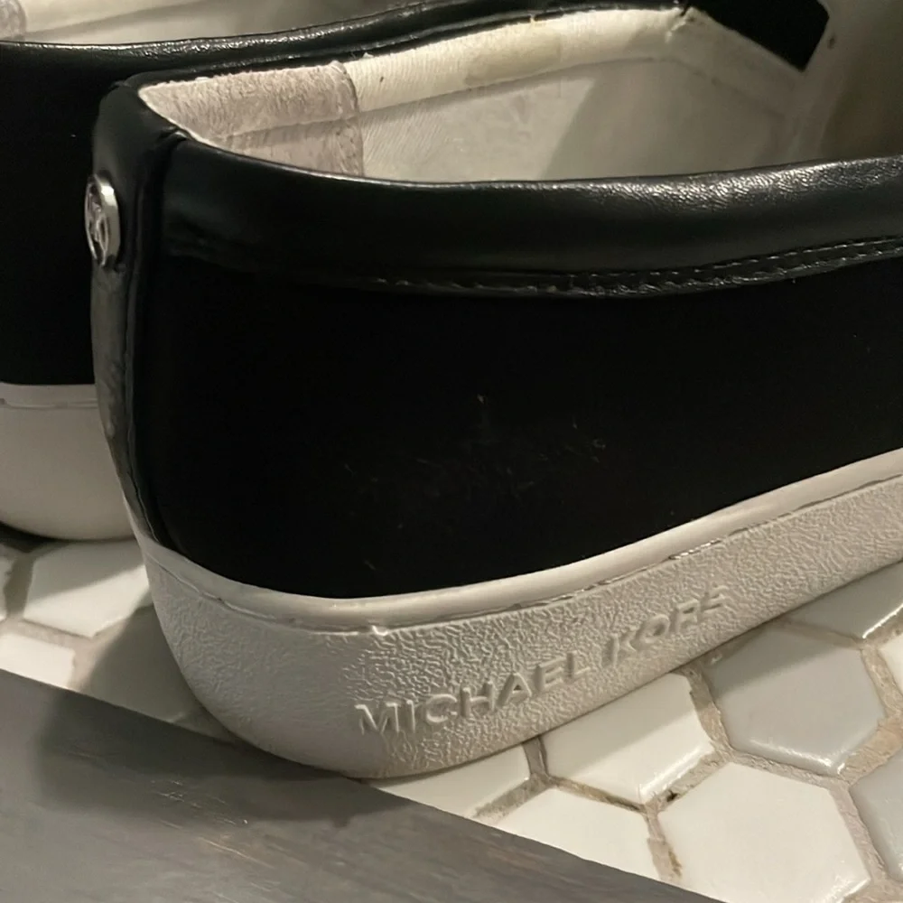 Michael Michael Kors Women's Leo Slip On Sneaker Beaded 8.5